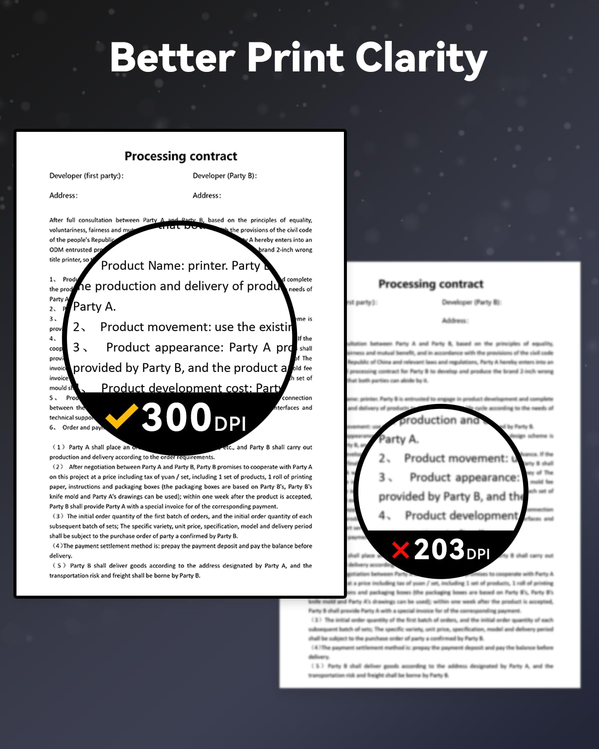 PhoFuta M834 (Actualizada)impresora portatil, impresora portatil inalambrica, Soporta Papel Térmico Múltiples Tamaños, Compatible con iOS, Android, PC, impresora sin tinta para Viajes, Oficina,Escuela