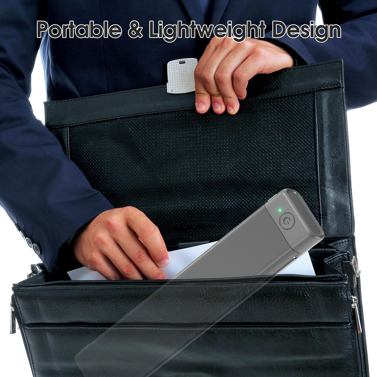 PhoFuta M08F Impresora Térmica A4, Siempre Contigo con Bluetooth, Una Mini Impresora de Viaje con Papel de Copia A4 Sin Tinta, Compatible con iOS/Android..