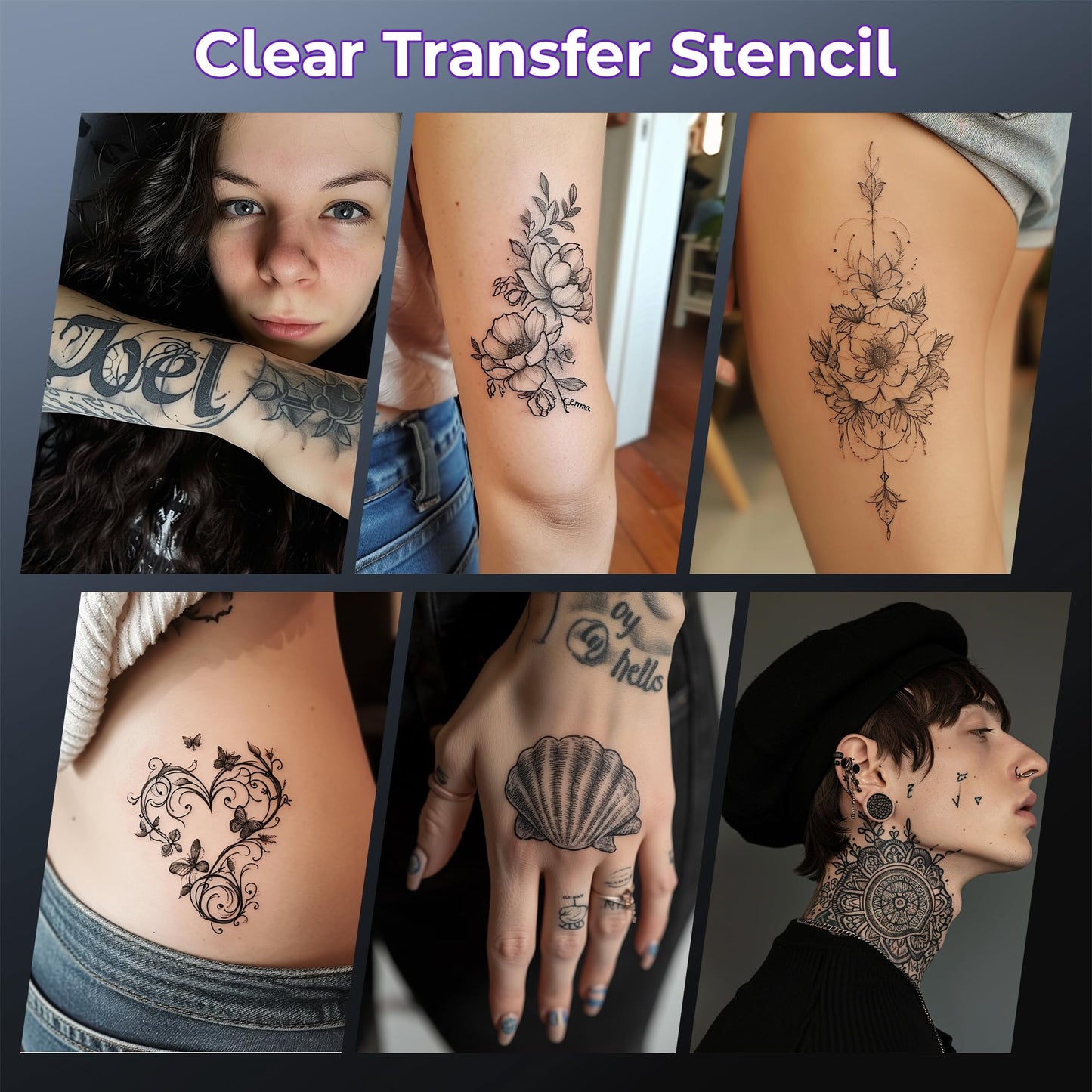 PhoFuta M08F Imprimante sans Fil pour pochoirs de Tatouage